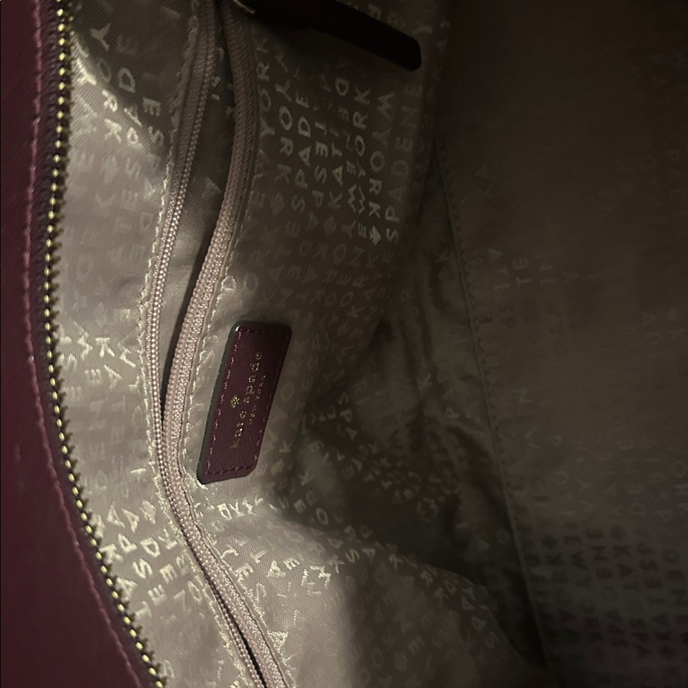 kate spade Plum and Wine Women's Tote Bag - Picture 4 of 8